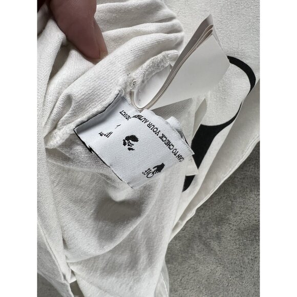 Authentic Off White Men’s Small Tee Shirt White Arrows Graphic Streetwear Hype - Picture 7 of 9